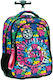 Back Me Up Vibing School Bag Trolley Elementary, Elementary Multicolored 30lt