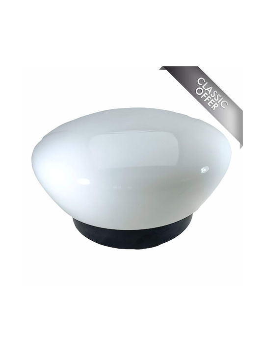 Elvhx PRO-0103 Πλαφονιέρα Οροφής 20εκ. Λευκή