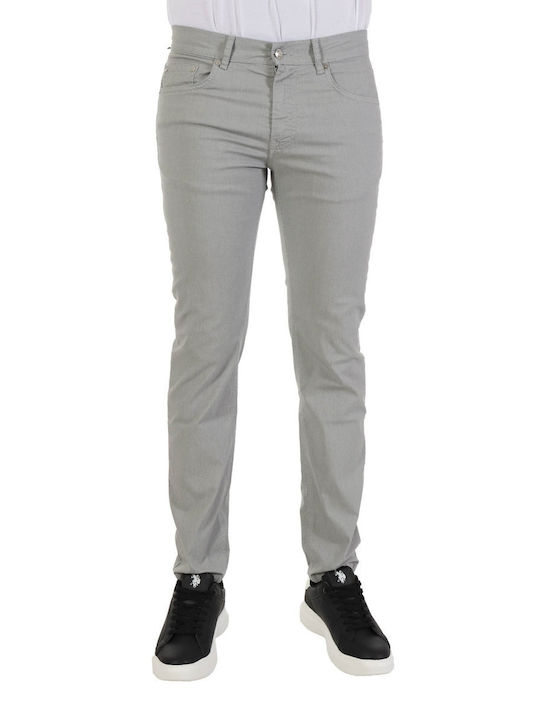 HARMONT & BLAINE TROUSERS 5-POCKET NARROW FIT GREY