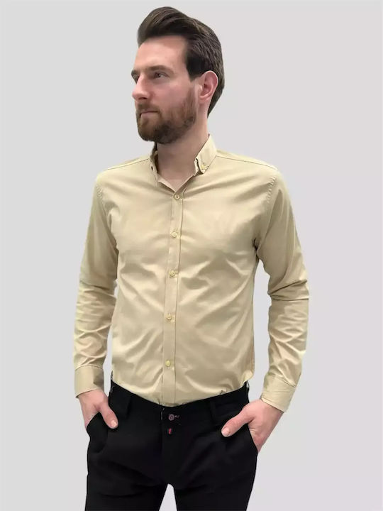 Men's Shirt Beige