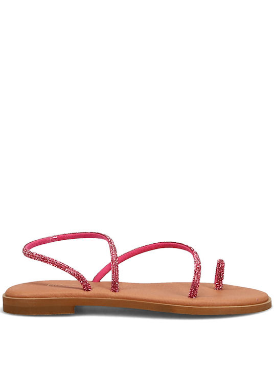 Migato Women's Sandals with Strass Fuchsia