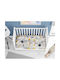 Dimcol Baby Duvet Cover Gray 120x160cm