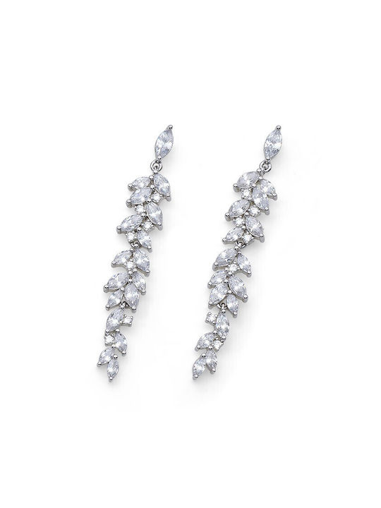 OLIVER WEBER-Ear stud Lily-Effected steel