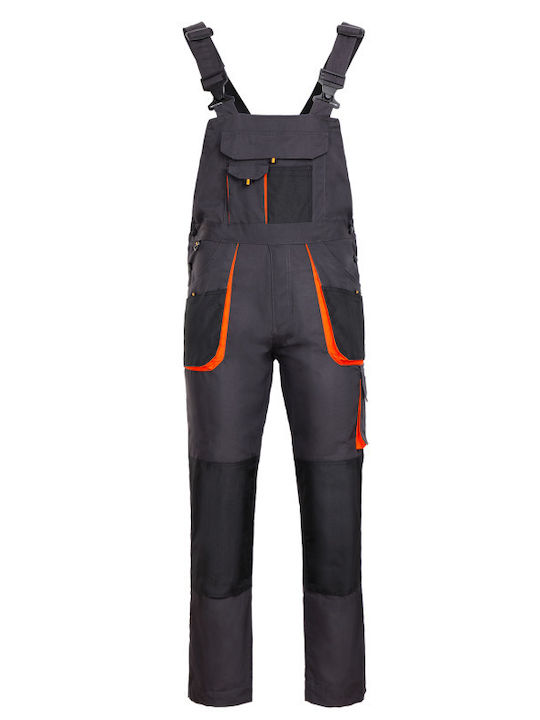 Stenso Work Coverall Dungarees Gray