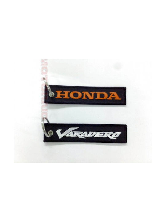 Μπρελόκ με λογότυπο Honda Varadero μαύρο - λευκό - κόκκινο
