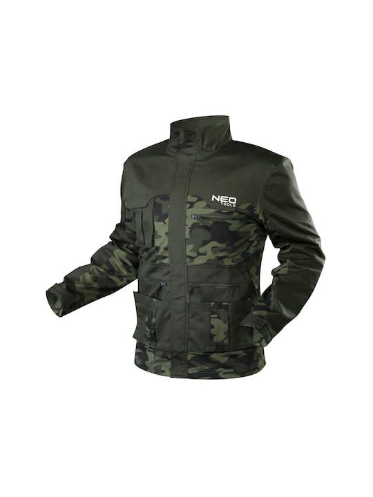 Neo Tools Arbeitsjacke Khaki Neo Tools Arbeitsjacke Khaki