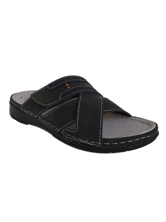 Men's Anatomical Sandals ANTRIN-TIGERLINE 153.154132BL Black