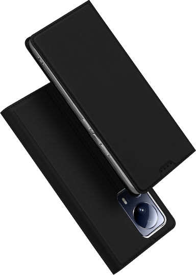 Dux Ducis Skin Pro Brieftasche Synthetisches Leder Schwarz (Xiaomi 13 Lite)