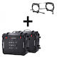 SW-Motech Sysbag WP L KTM 1290 Super Adventure S T R 20 Σετ Σαμάρια Μοτοσυκλέτας σε Μαύρο Χρώμα