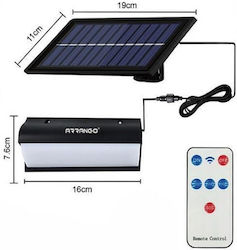 Arrango Wandmontiert Solarlampe mit Bewegungsmelder