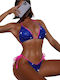 Swimwear 3/4 blue