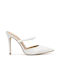 Michael Kors Thin Heel Mules White 40R3JSHP1E-085