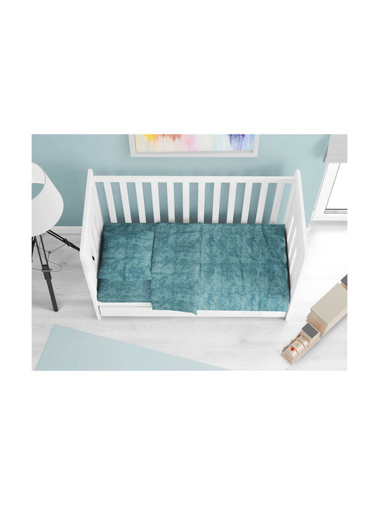 Dimcol Baby Duvet Cover Petrol 120x160cm