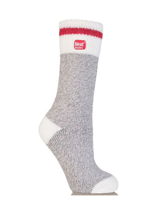 Thermosocken Original (2,3) für Frauen Heat Holders creme/grau