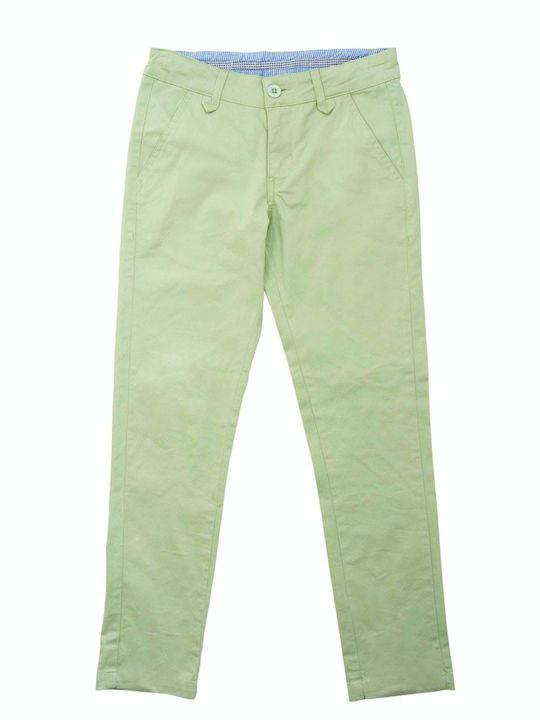 Funky Boys Fabric Trouser Green