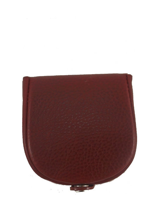 Leather coin purse MYBAG 331 RED RED RED