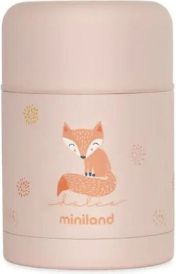 Miniland Dolce Baby Food Thermos Stainless Steel Candy 600ml