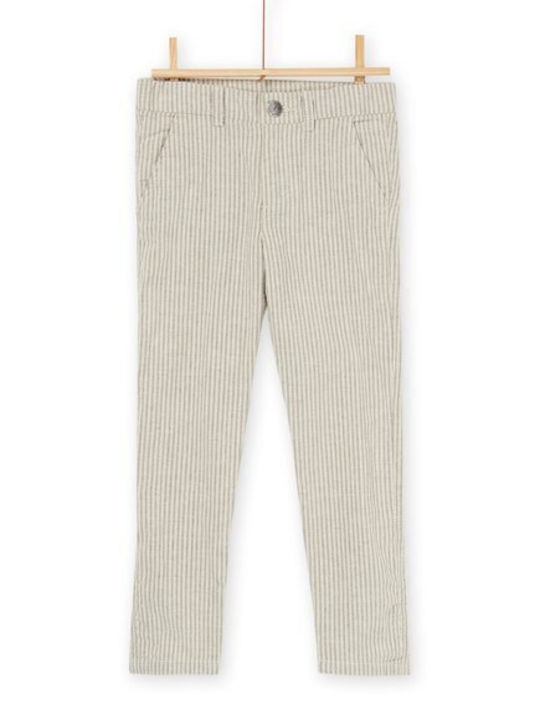 Dpam Boys Fabric Trouser Beige