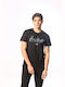 Paco & Co Men's Short Sleeve T-shirt Black