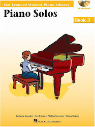 Hal Leonard Student Piano Library Piano Solos 3 Βιβλίο Metodă de învățare pentru Pian + CD