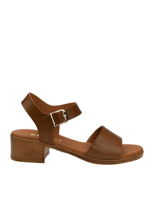 Ragazza Leder Sandalen Dark Brown