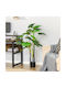 Künstliche Pflanze im Topf Monstera Grün 120cm HomCom