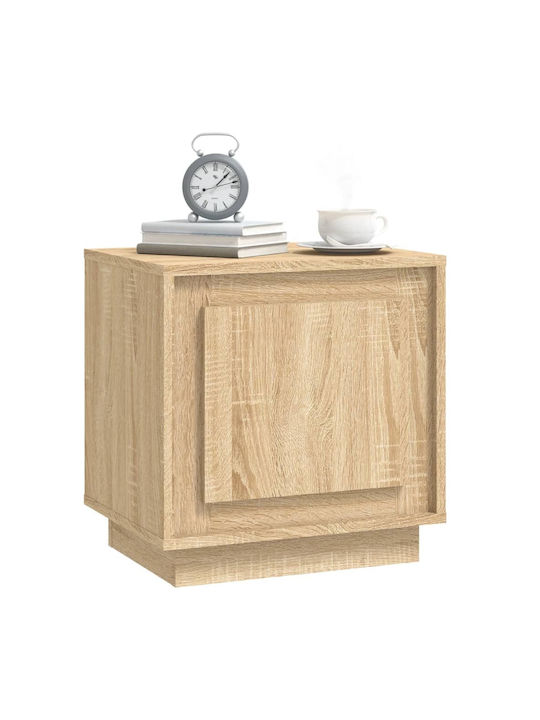 Wooden Bedside Tables 2pcs 44x35x45cm