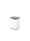 Brabantia Κάδος Bo Απορριμμάτων Πλαστικός με Αιωρούμενο Καπάκι Λευκός 7lt