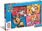 Kinderpuzzle Supercolor - Paw Patrol für 3++ Jahre 24pcs Clementoni