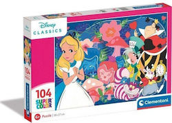 Kinderpuzzle Alice in Wonderland für 6++ Jahre 104pcs Clementoni