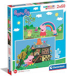 Kids Puzzle Supercolor - Peppa Pig for 5++ Years 120pcs Clementoni