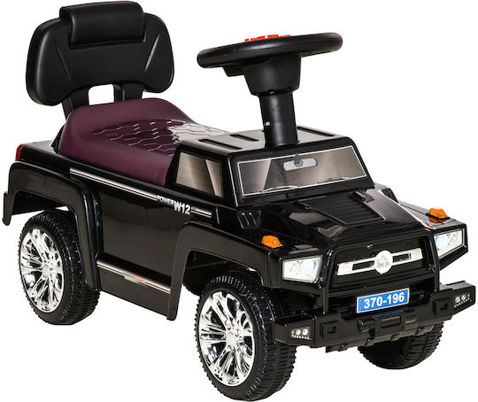 HomCom Off Road Αυτοκινητάκι Ride On για 18+ μηνών Μαύρο
