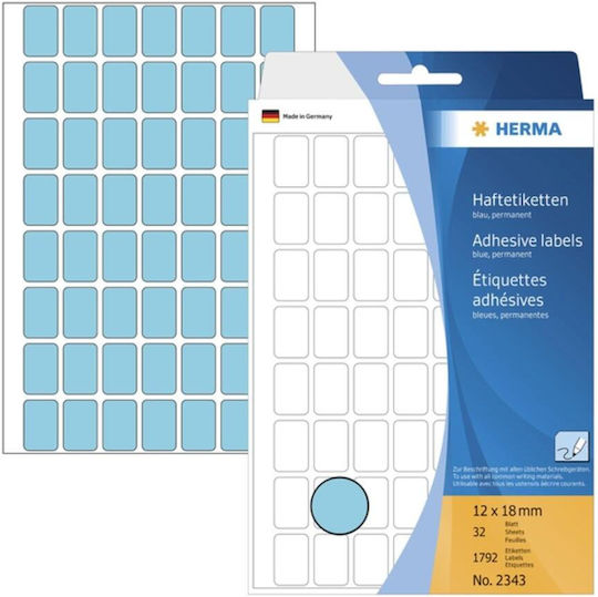 Herma Selbstklebende A4-Etiketten 12x18mm