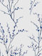 Tapet De Perete Willow Alb Off - Midnight 1000x53cm