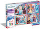 Kinderpuzzle Supercolor - Frozen für 3++ Jahre 72pcs Clementoni