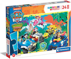 Kids Puzzle Dino Rescue - Paw Patrol for 4++ Years 24pcs Clementoni