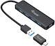 Equip Hub 5 Θυρών USB 3.2 με σύνδεση USB-A / USB-C