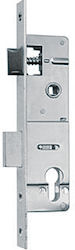 Scorpion Recessed Lock with Center 30mm Silver