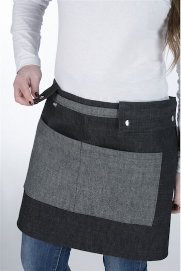 All Collections Ποδιά Barista / Bartender Μέσης P358 Black