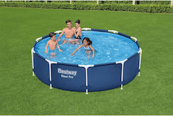 Bestway Steel Pro Swimming Pool PVC with Metallic Frame 305x305x76cm
