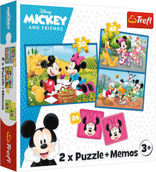 Kinderpuzzle Mickey and Friends für 3++ Jahre 78pcs Trefl