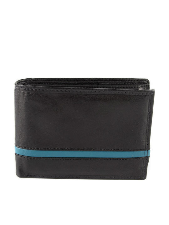 Fetiche Leather Δερμάτινο Ανδρικό Πορτοφόλι Bla...