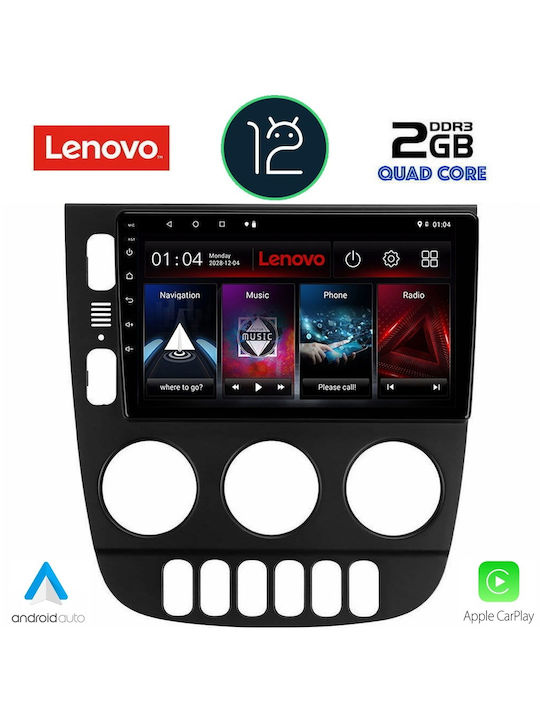 Lenovo Ηχοσύστημα Αυτοκινήτου για Mercedes Benz ML (Bluetooth/USB/GPS) με Οθόνη Αφής 9"
