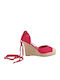 Platforme Dama Tip Espadrile Fuchsia
