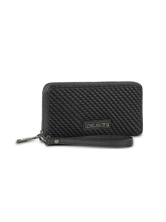 Lois Large Women's Wallet with RFID Black