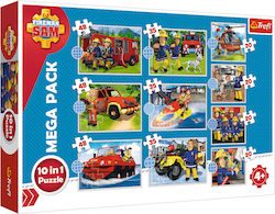 Puzzle pentru Copii Fireman Sam's rescue pentru 4++ Ani 329buc Trefl