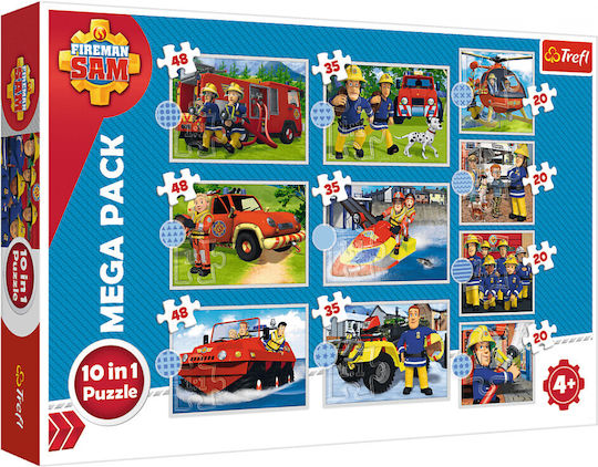 Puzzle pentru Copii Fireman Sam's rescue pentru 4+ Ani 48buc Trefl