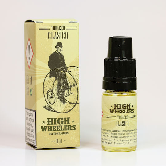 High Wheelers Fertige Nachfüllflüssigkeit mit Rauchen Geschmack 3mg 10ml
