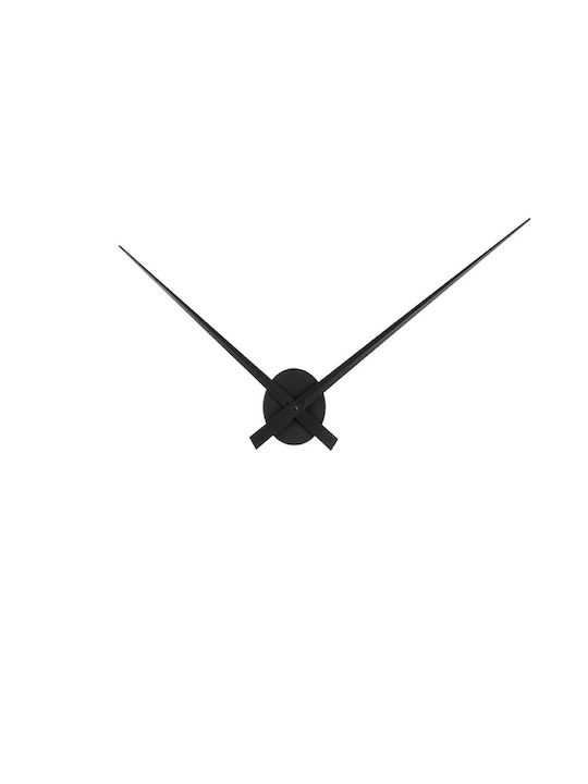 Karlsson Wall Clock Metallic Black 90x90cm