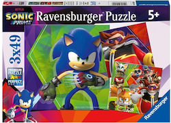 Детски Пъзел Sonic за 5++ Години 147бр Ravensburger